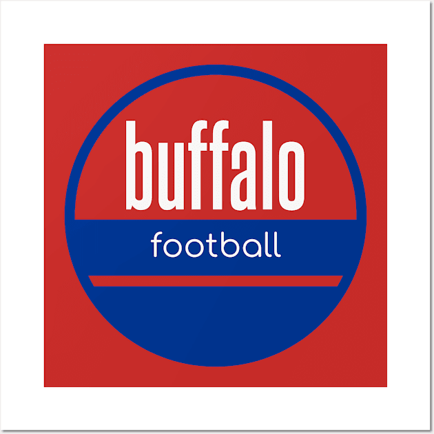 buffalo bills football Wall Art by BVHstudio